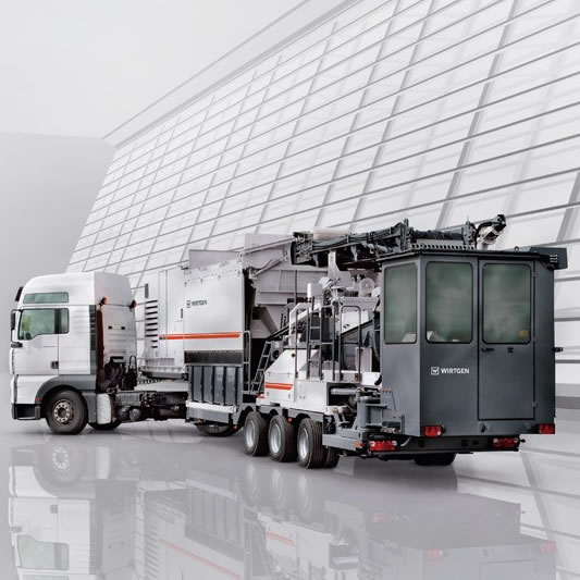 移動式廠拌冷再生設備KMA 220